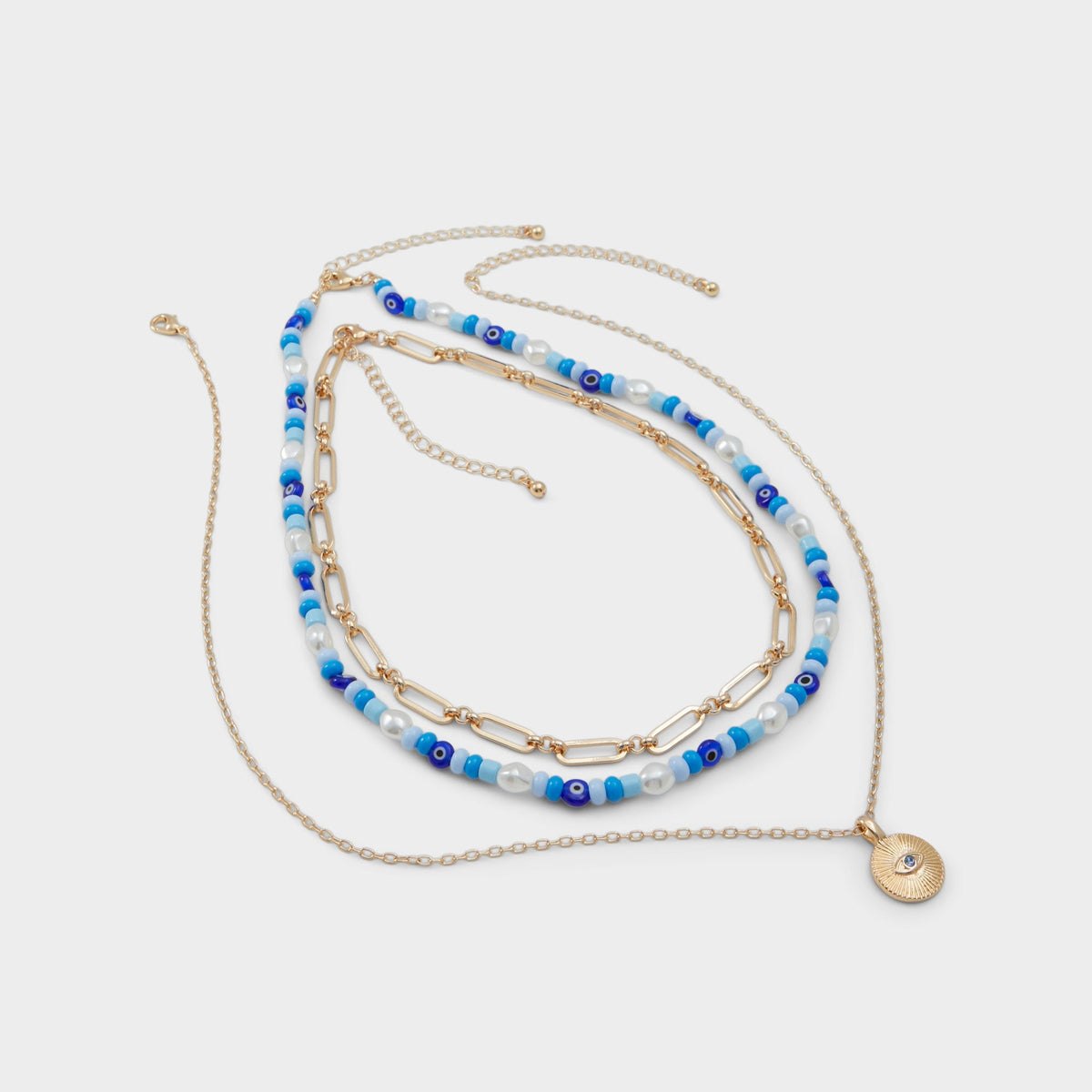 Aldo Menkalinan Dark Blue Women's Necklaces - Necklace Accessories