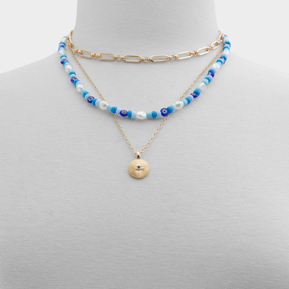 Aldo Menkalinan Dark Blue Women's Necklaces - Necklace Accessories
