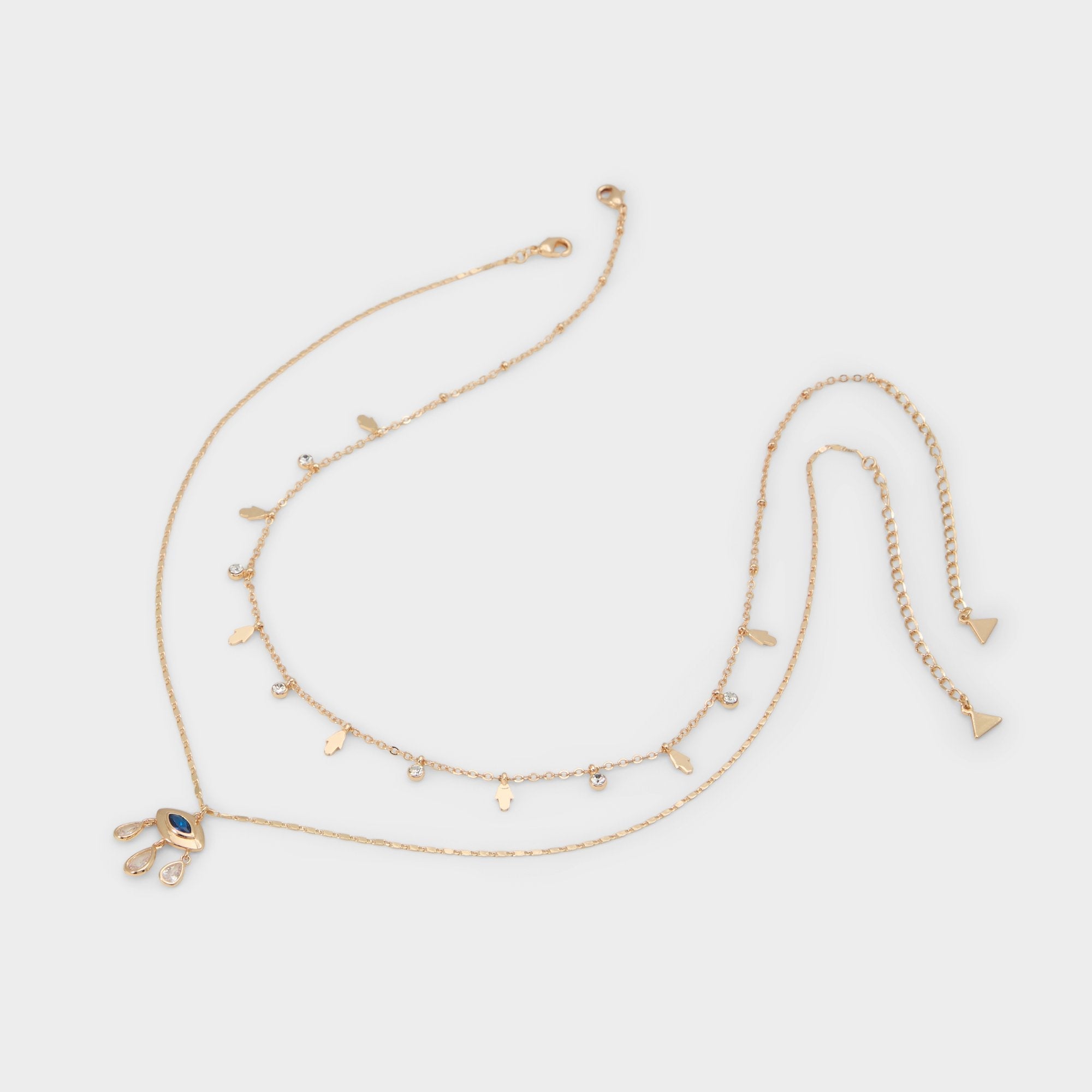 Aldo Protrectra in Light Blue - Layered necklace Accessories