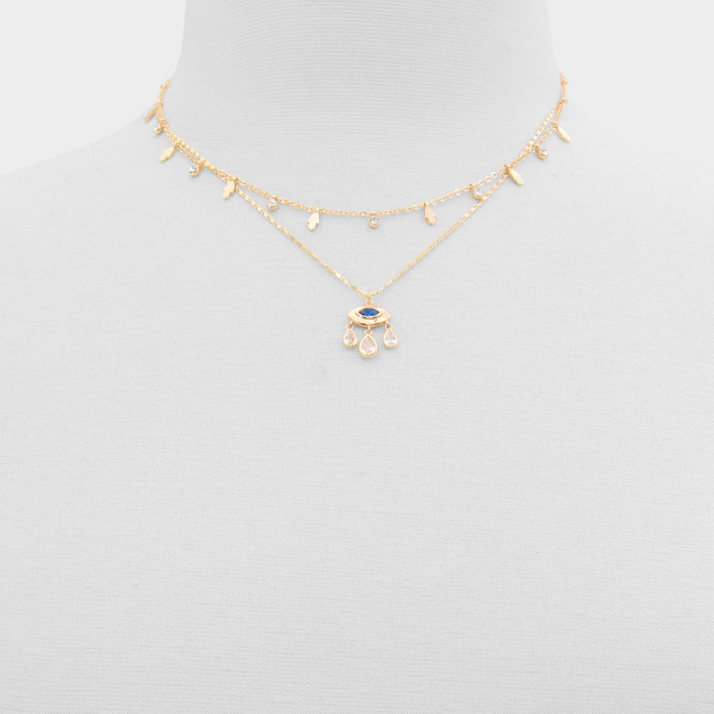 Aldo Protrectra in Light Blue - Layered necklace Accessories