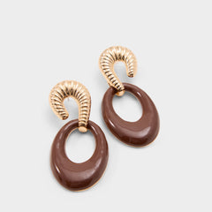 Aldo Gemellina in Light Brown - Chandelier earrings Accessories