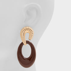 Aldo Gemellina in Light Brown - Chandelier earrings Accessories