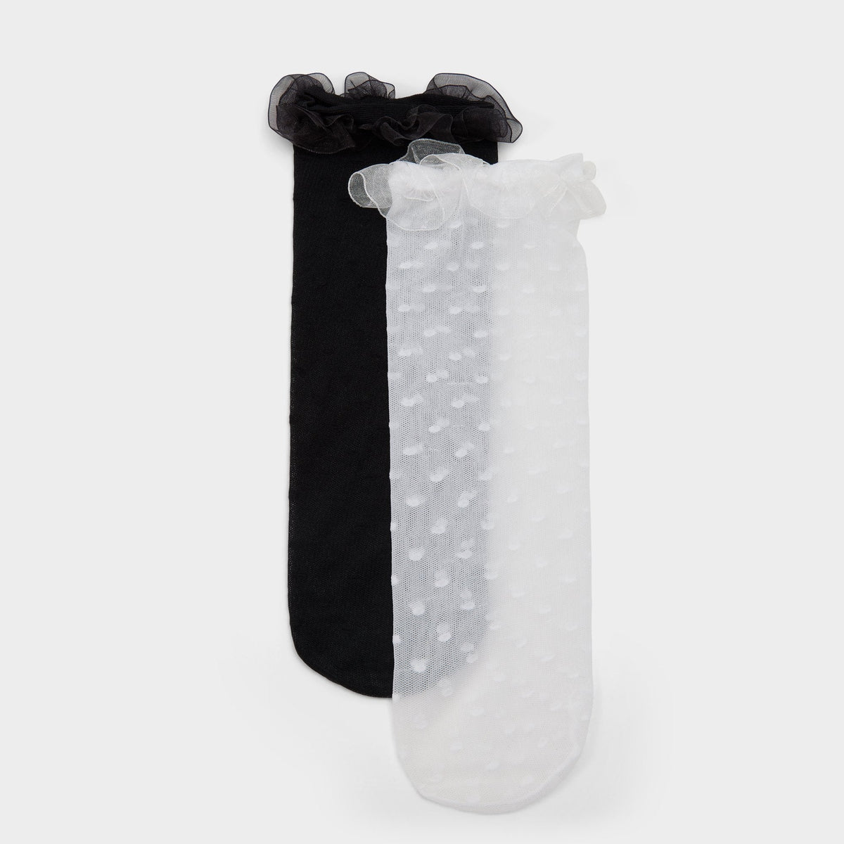 Aldo Polkafrill in Black White - Socks Accessories