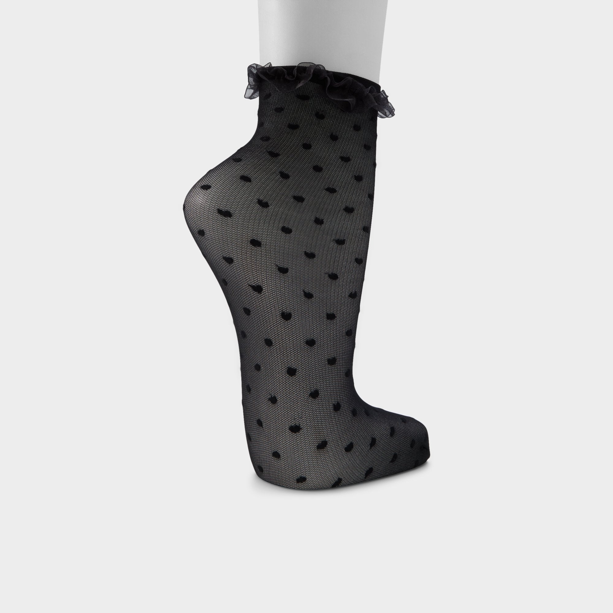 Aldo Polkafrill in Black White - Socks Accessories