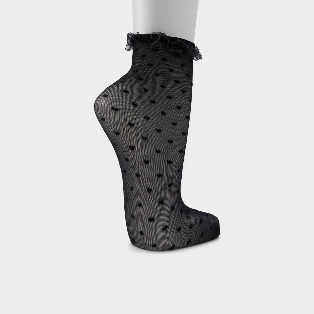 Aldo Polkafrill in Black White - Socks Accessories