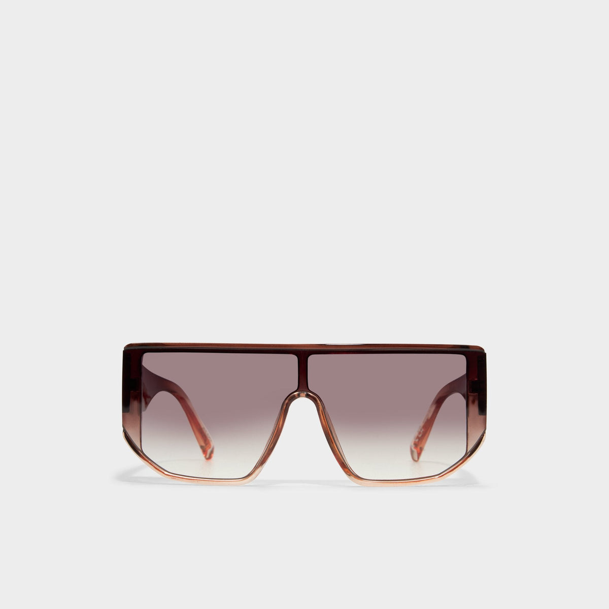 Aldo Thiedan Brown Women's Shield - Shield sunglasses Accessories