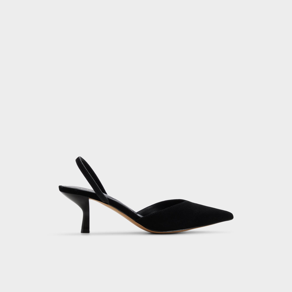 Aldo Re in Jessica Black - Sling back high heel, Stiletto heel New