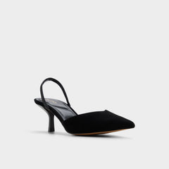 Aldo Re in Jessica Black - Sling back high heel, Stiletto heel New
