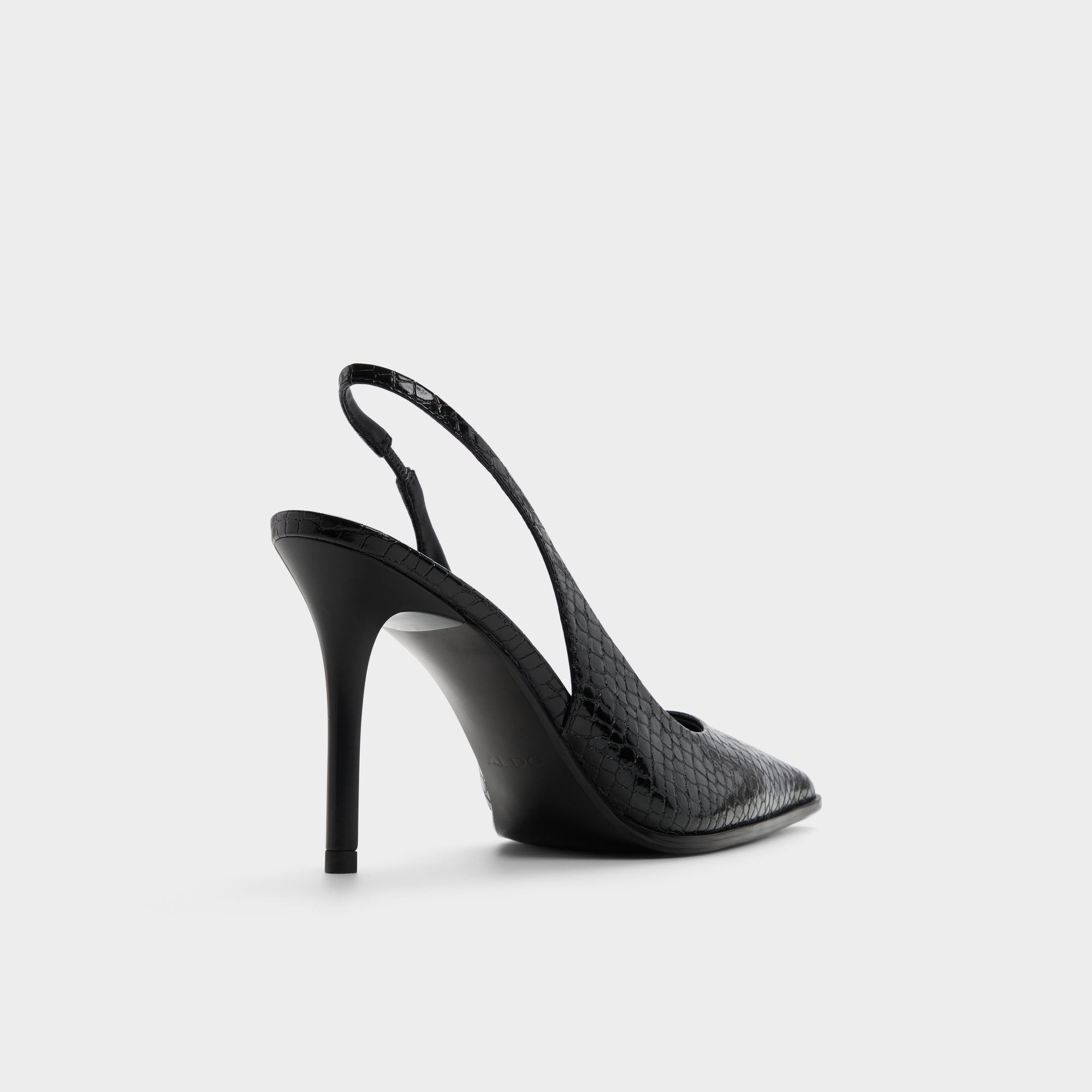 Aldo Re in Samantha Other Black - Sling back high heel, Stiletto heel New
