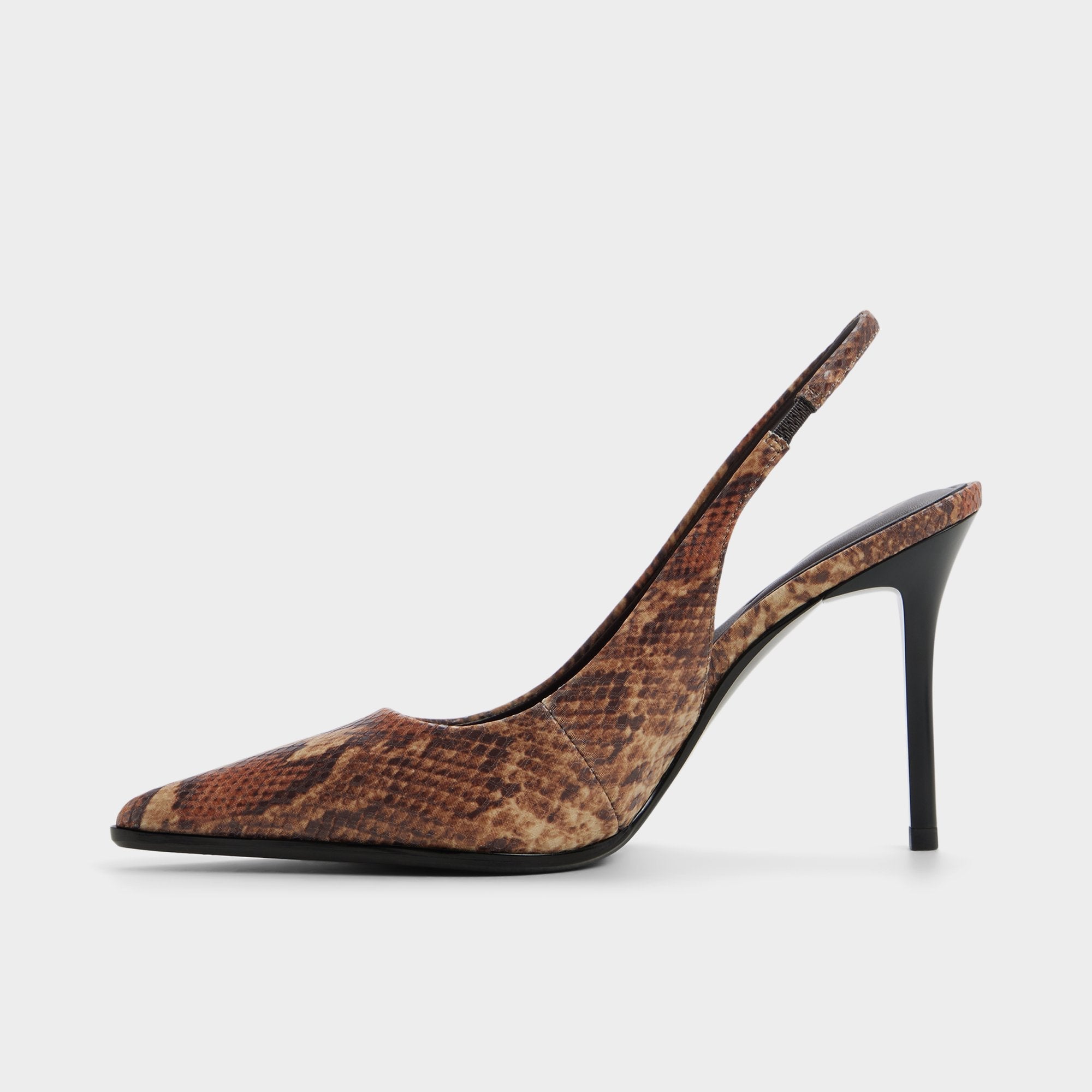 Aldo Re in Samantha Brown Multi - Sling back high heel, Stiletto heel New