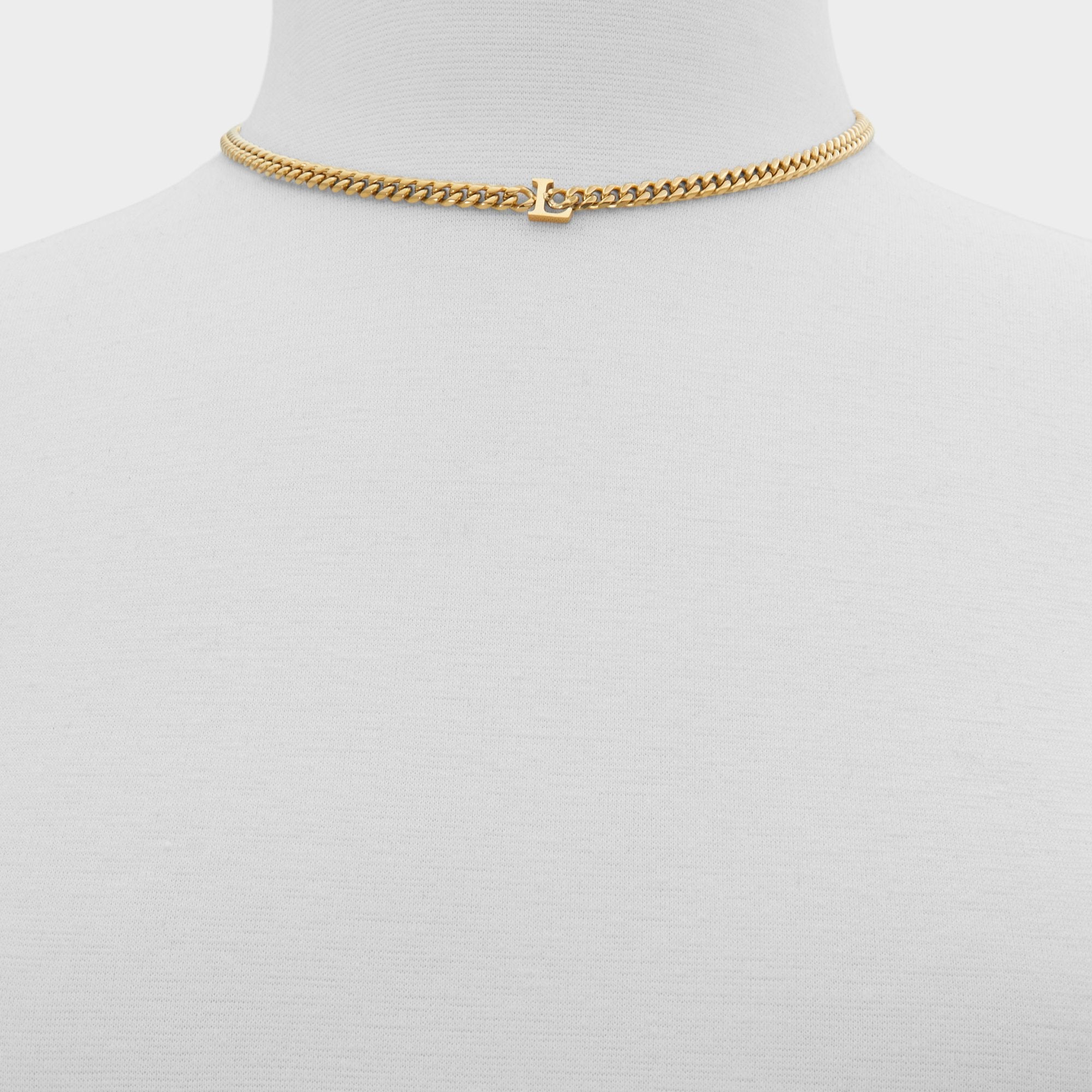 Aldo Yourletters Gold Women's Necklaces - Necklace Women|Accessories