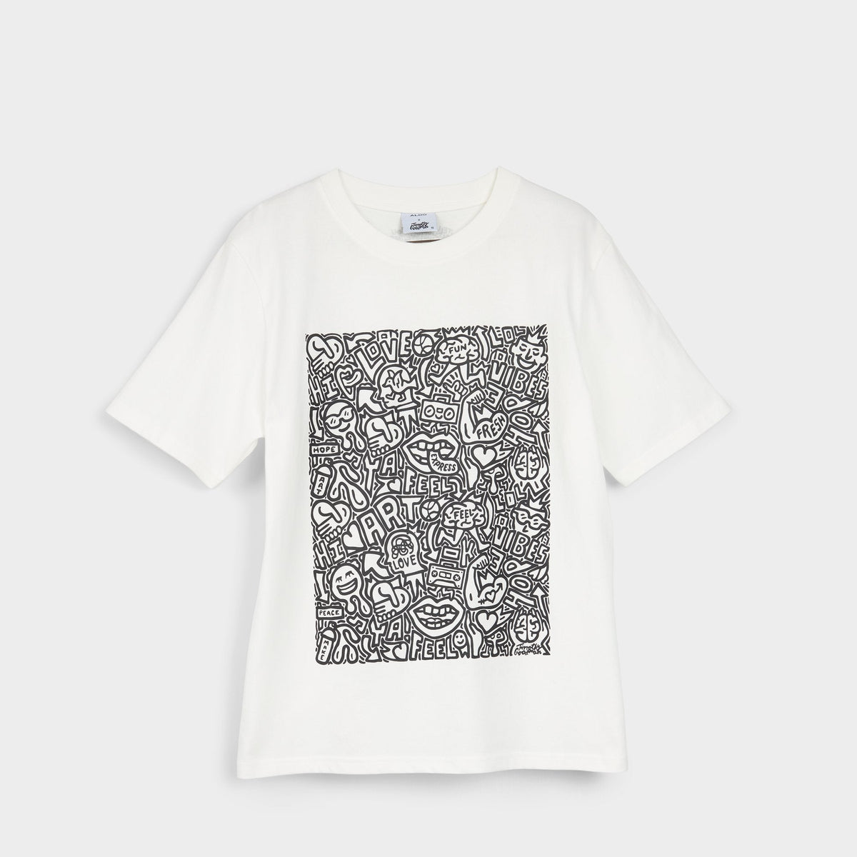 Aldo Timothy in Goodman White Black14038062 - Unisex t-shirt Women