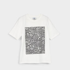 Aldo Timothy in Goodman White Black14038062 - Unisex t-shirt Women