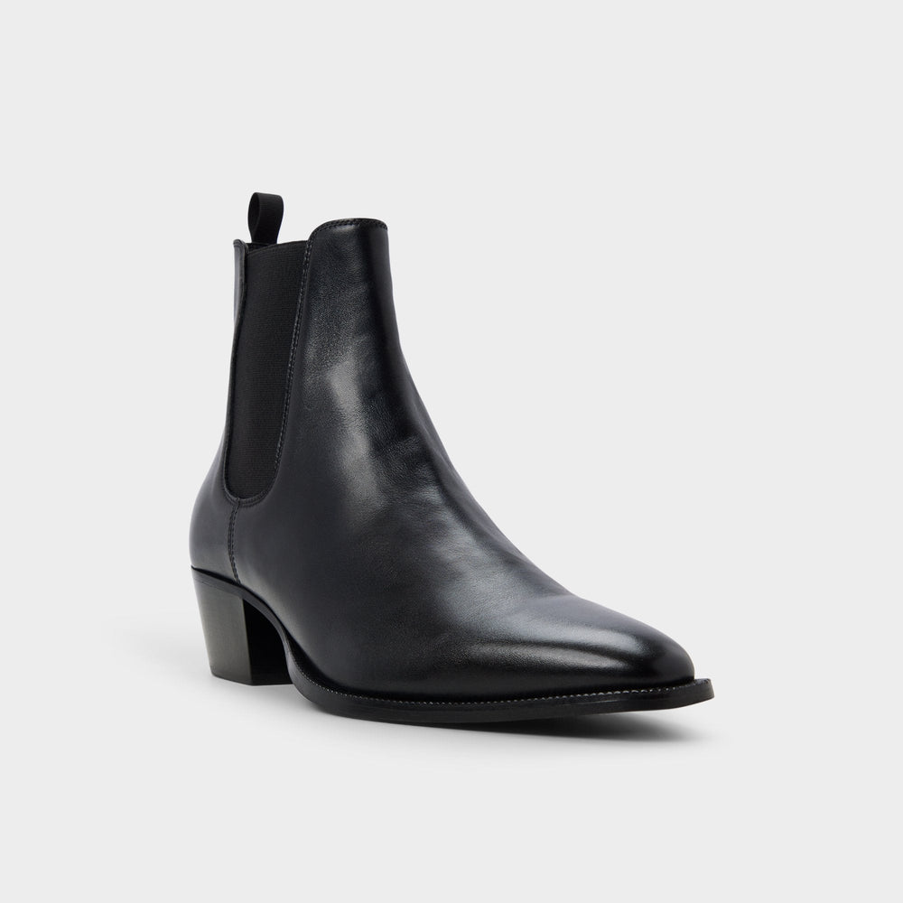Aldo Jako in Black - Chelsea boot, Block heel Men