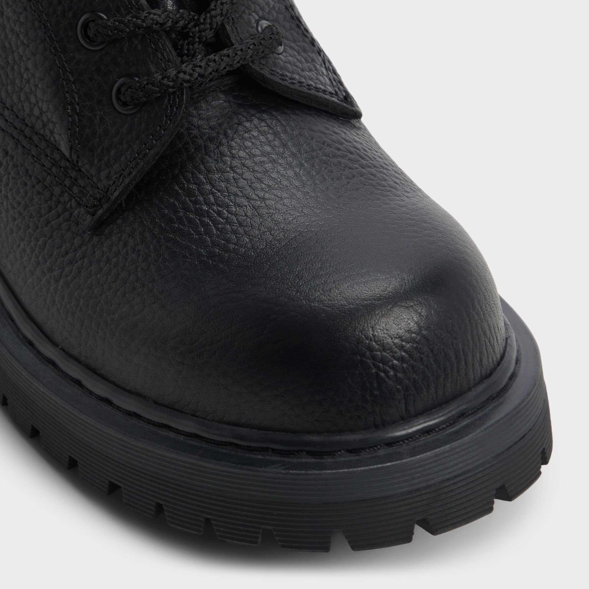 Aldo Doublezero in Other Black - Combat boot, Lug sole Men