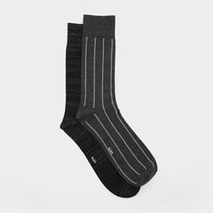 Aldo Nightstripe in Dark Grey - Crew socks New|Men