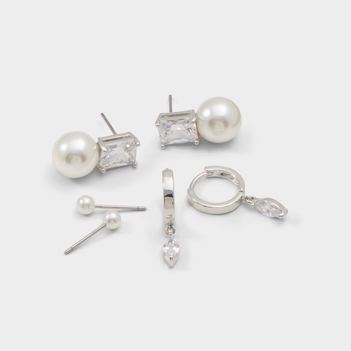 Aldo Aureliie in Ice - Earring set Women|Accessories|New