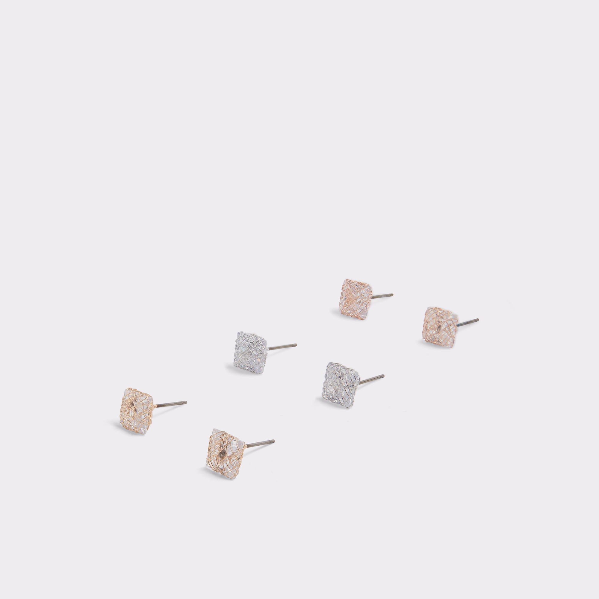Aldo Dolonna Metallic Multi Women's Earrings - Earring set Women|Accessories