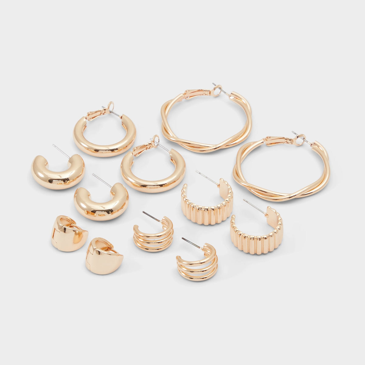 Aldo Carenalieta Gold Women's Earrings - Hoop earrings Women|Accessories