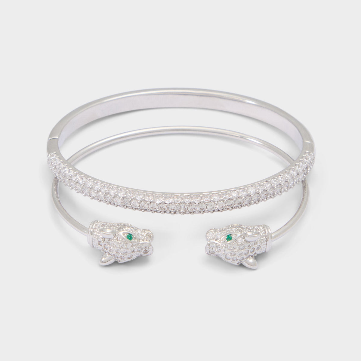 Aldo Albamaelden in Silver Clear Multi - Bangle bracelet Women|Accessories