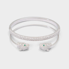 Aldo Albamaelden in Silver Clear Multi - Bangle bracelet Women|Accessories