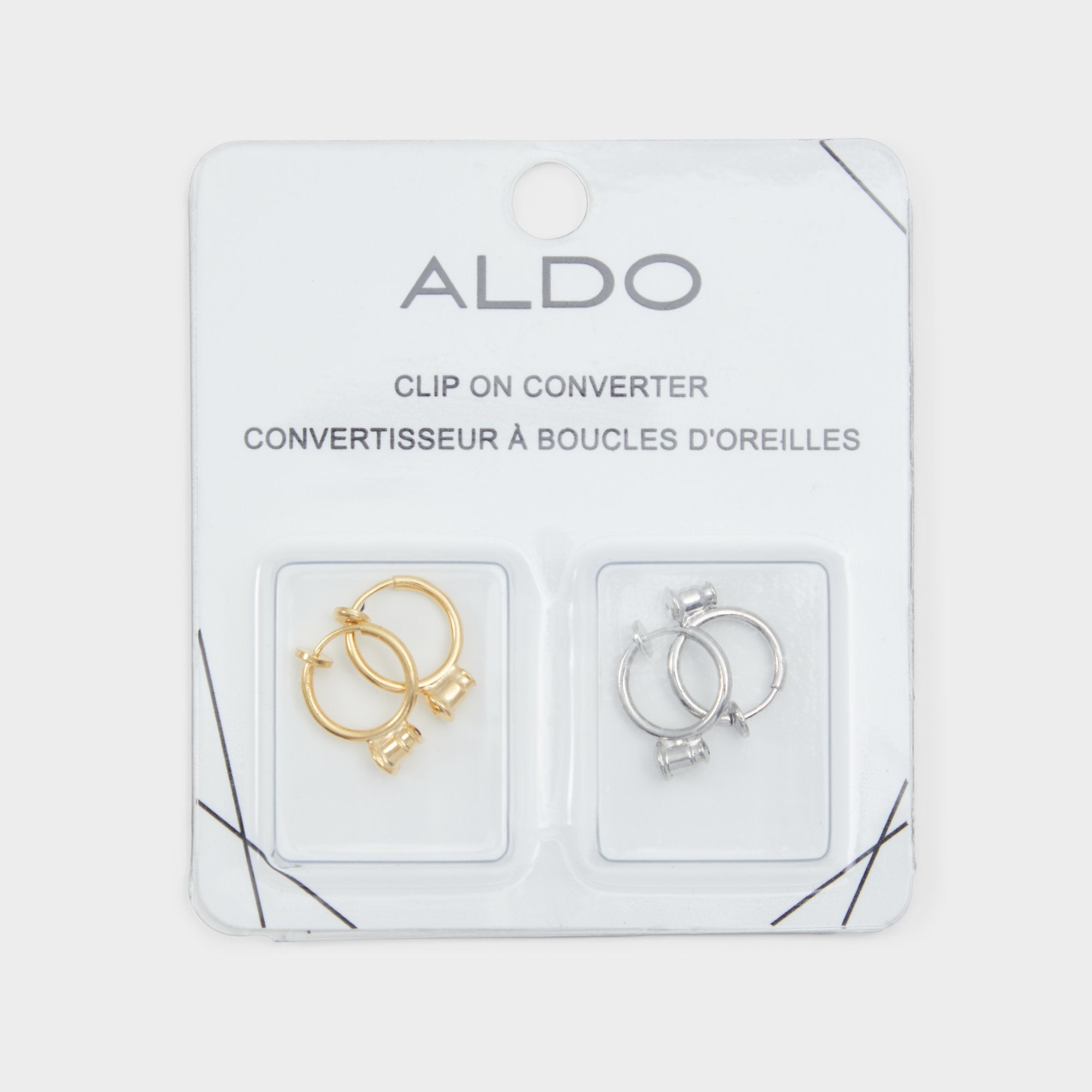 Aldo Treade Metallic Multi Women's Earrings - Clip on converter Women