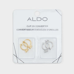 Aldo Treade Metallic Multi Women's Earrings - Clip on converter Women