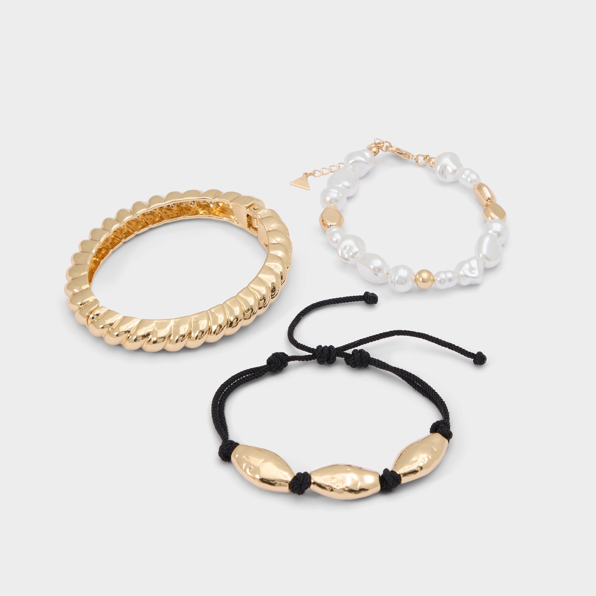 Aldo Emberr Black/Gold Multi Women's Bracelets - Bangle bracelet Women|Accessories