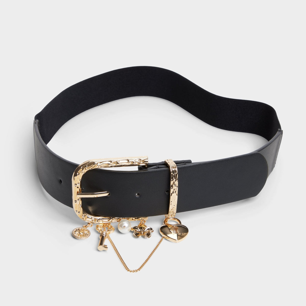 Aldo Charmedbelt in Black Gold Multi - Belt Women|Accessories