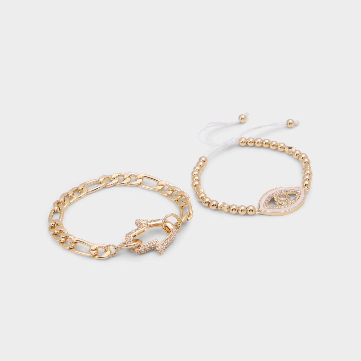 Aldo Positivity in Gold Clear Multi - Bracelet Women|Accessories
