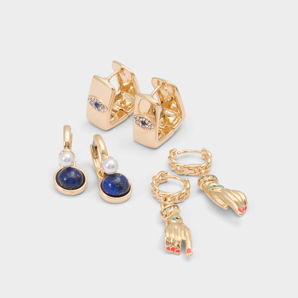 Aldo Mystiquegaze in Navy - Hoop earrings Women|Accessories