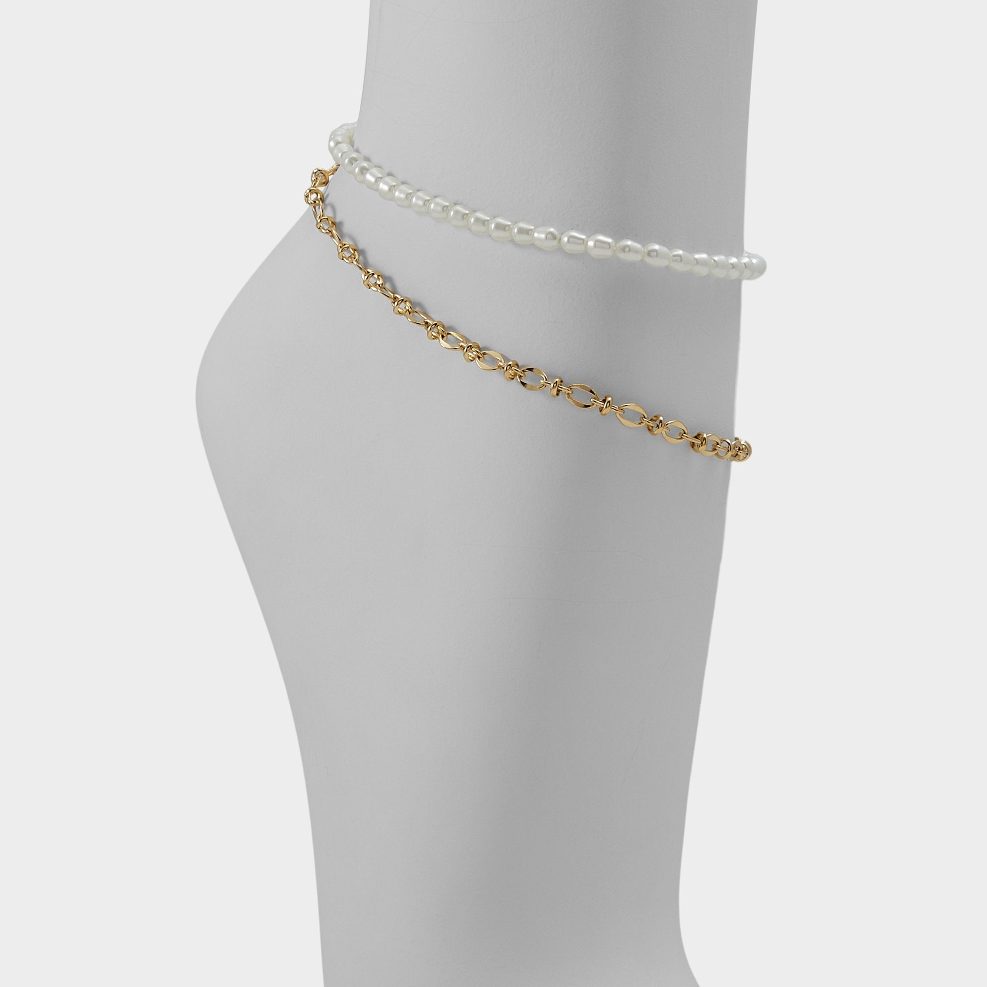 Aldo Courtsiide Gold Women's Aldo Sport Club - Anklet Women|Accessories