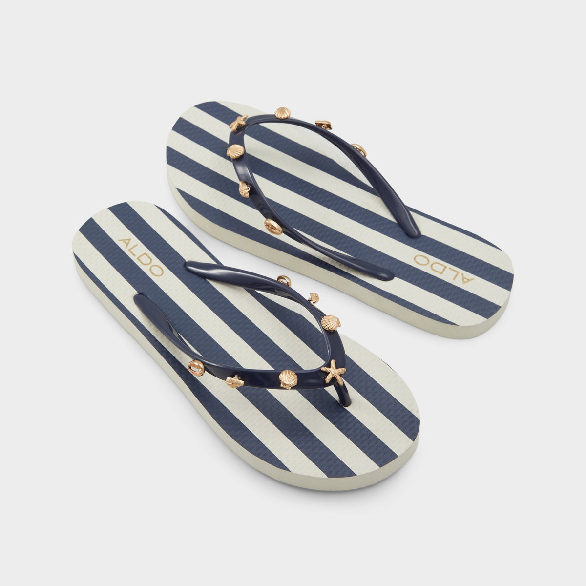 Aldo Elalaeclya Navy Women's Jelly Sandals & Flip Flops - Flip flop Women
