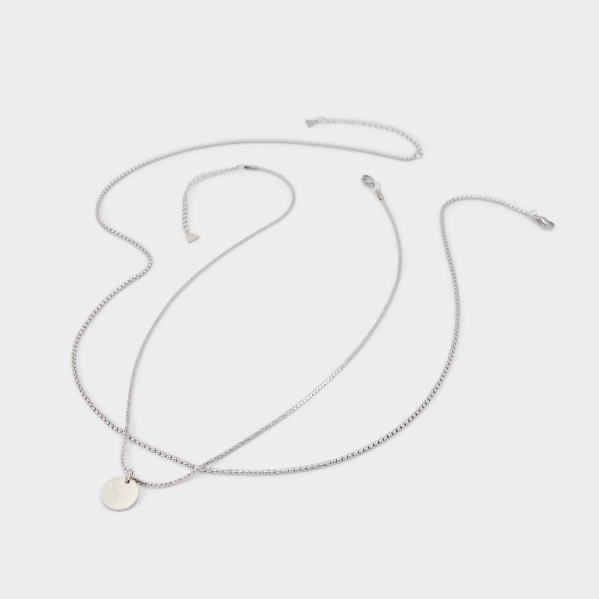 Aldo Duolink in Silver - Necklace Men