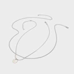 Aldo Duolink in Silver - Necklace Men